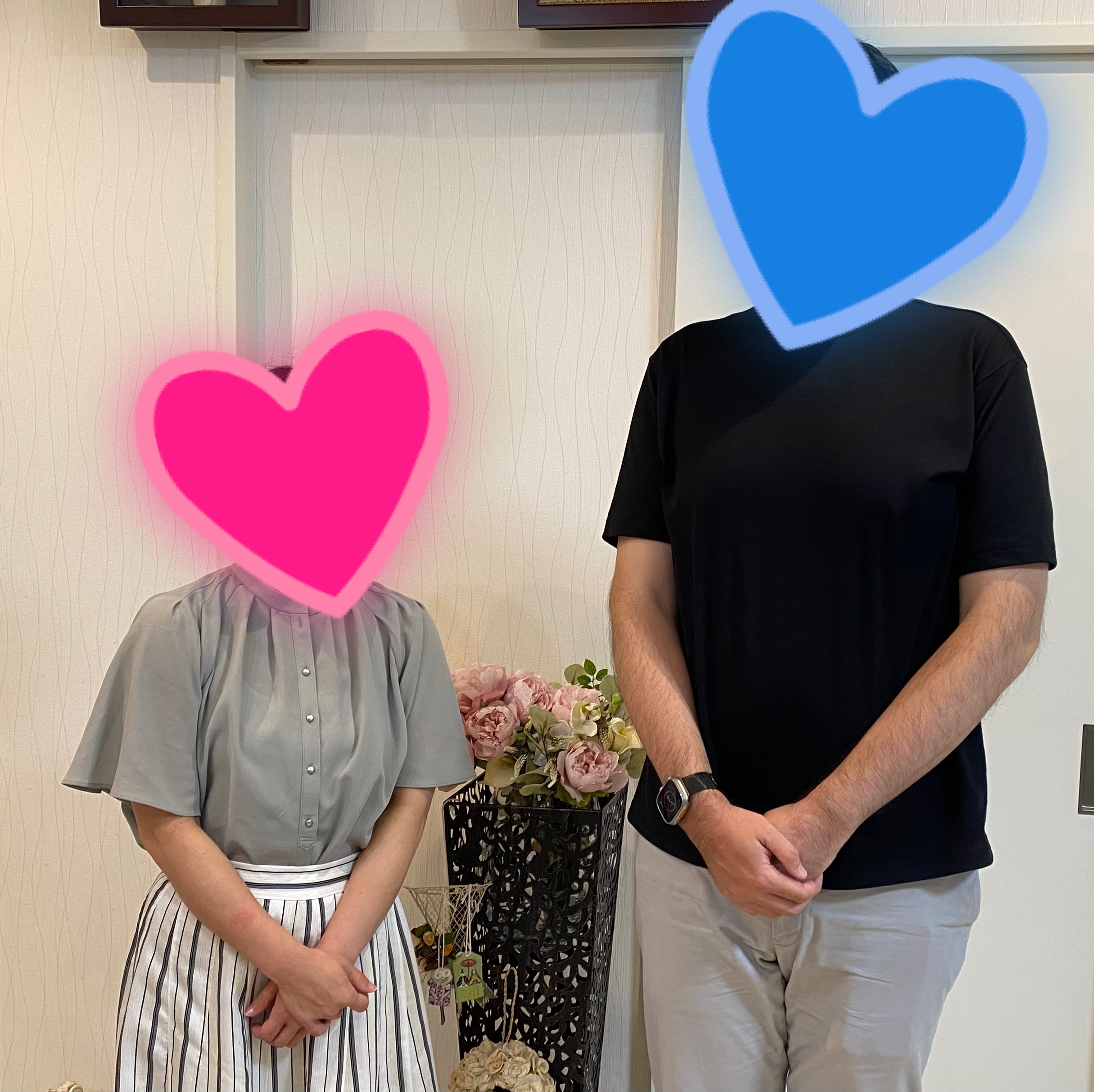 40代男性　初婚　お似合いカップル