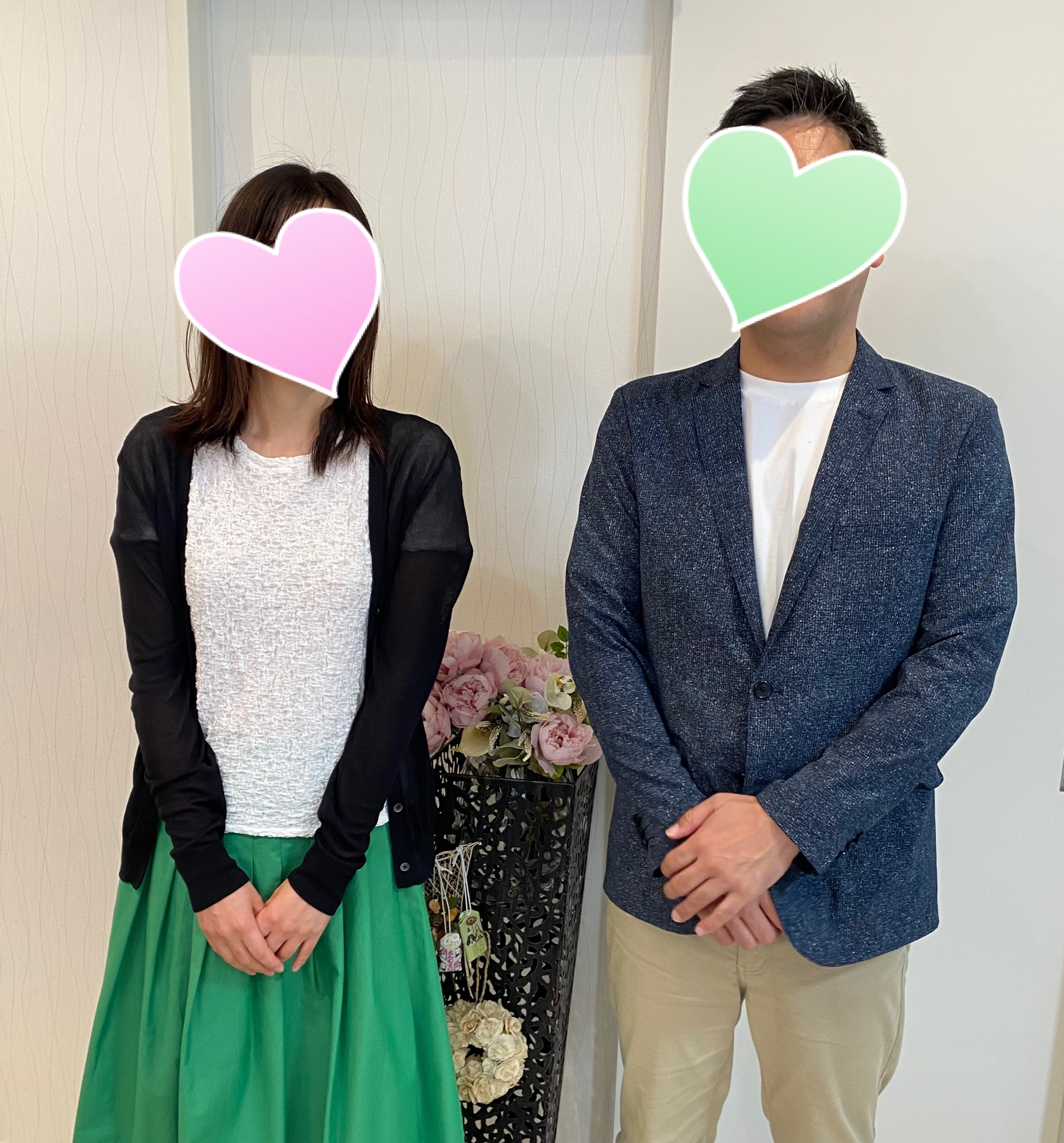 41才男性　初婚　お似合いカップル